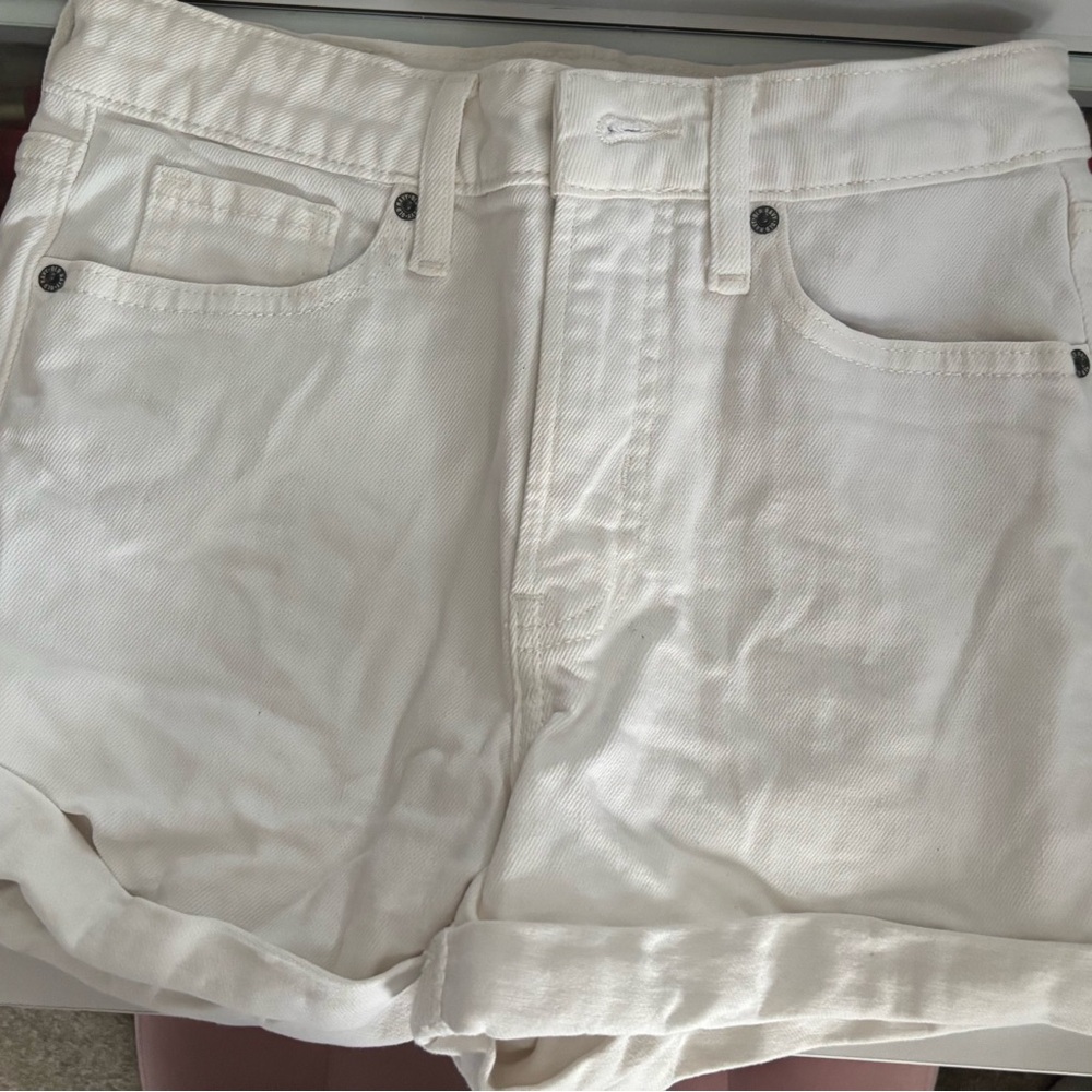 Old Navy White Denim Shorts